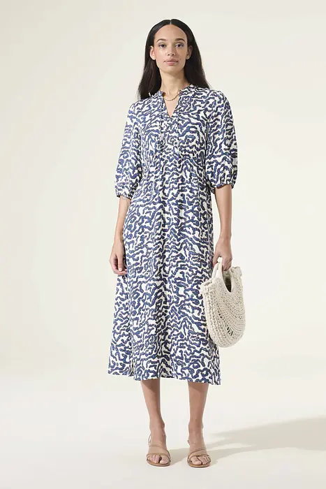 Garcia Дълга рокля | Синя | 2