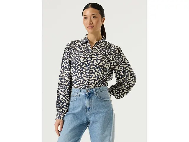 Garcia Дамска риза с абстрактен принт | 2