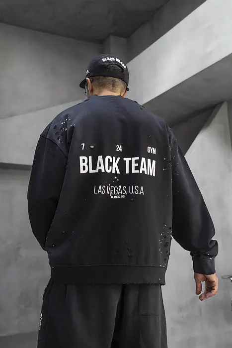 Black Island Черна блуза - Black Team | 2